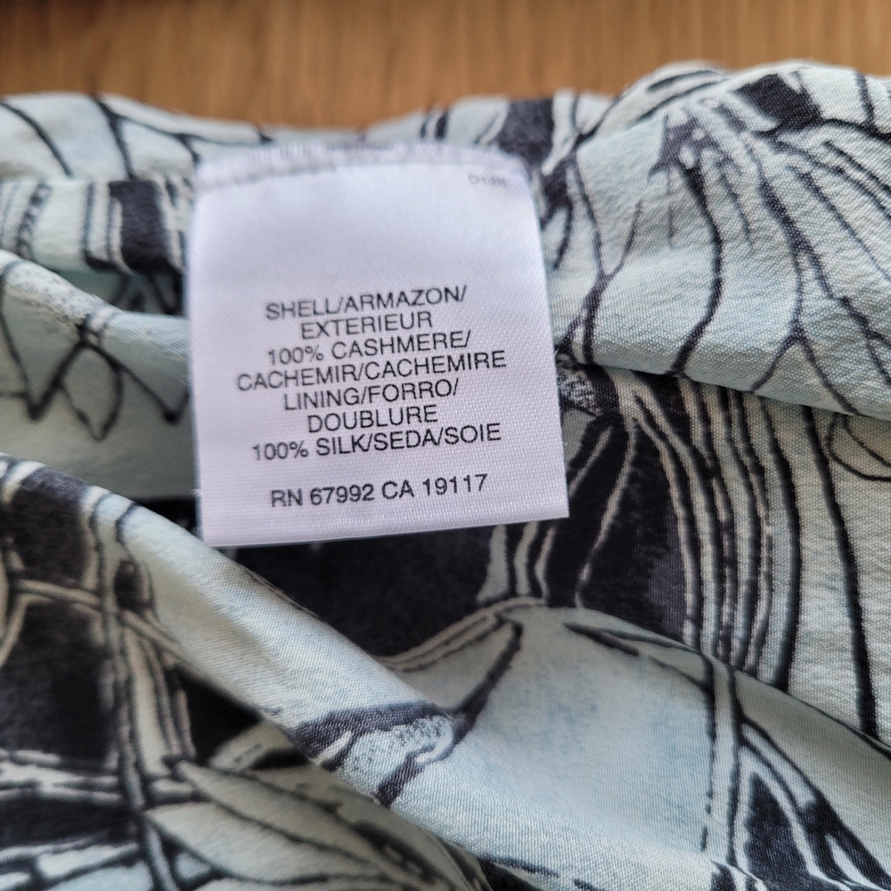 Sigrid Olsen Light Blue Cashmere And Silk Cardigan XS - Picture 4 of 15